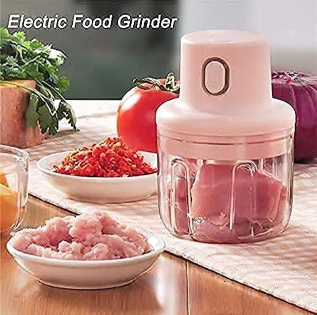 Electric Mini vegetable and fruit Chopper 250ml Electric Vegetable Chopper